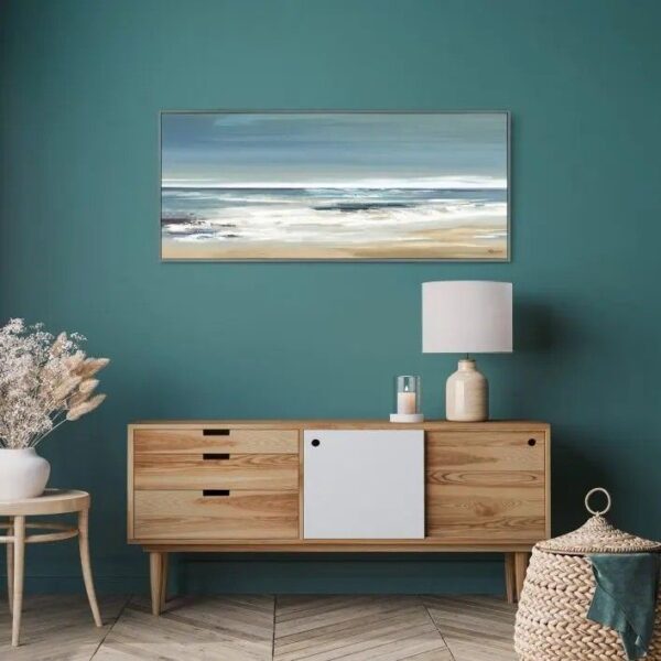 Along the Coastline Framed Canvas - Image 2