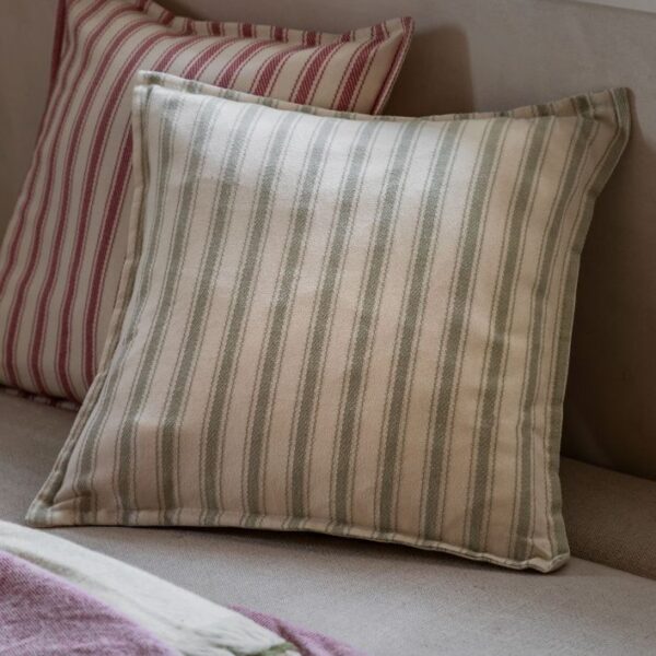 Alston Woven Stripe Cushion - Image 2