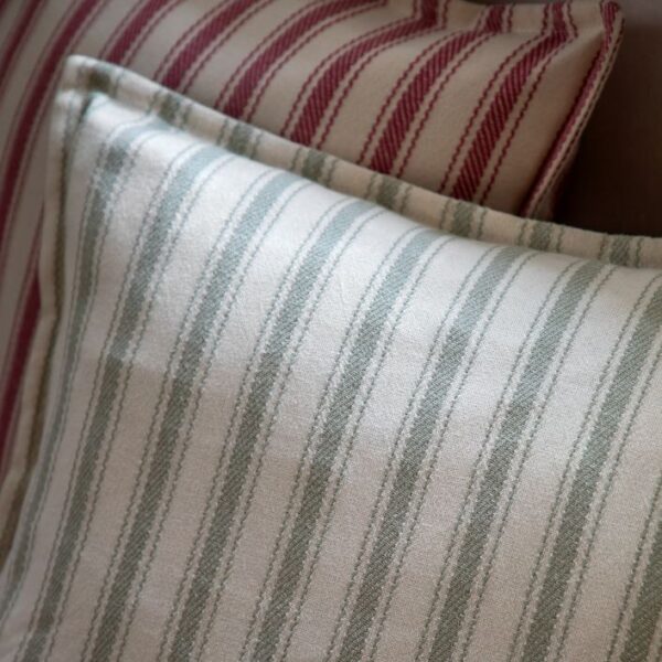 Alston Woven Stripe Cushion - Image 3