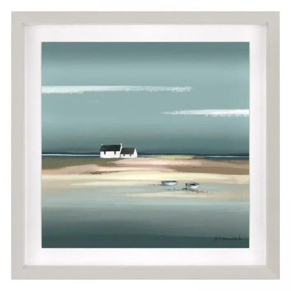Azure Framed Art