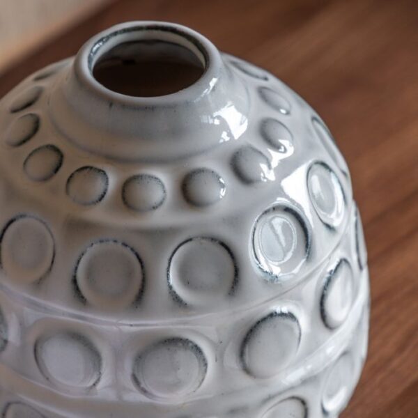 Kusama Dotted Ceramic Vase - Image 3