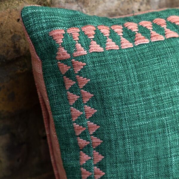 Kai Embroider Border Cushion - Image 3