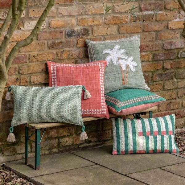 Kai Embroider Border Cushion - Image 4
