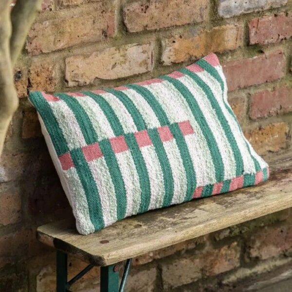 Maia Stripe Woven Cushion - Image 2