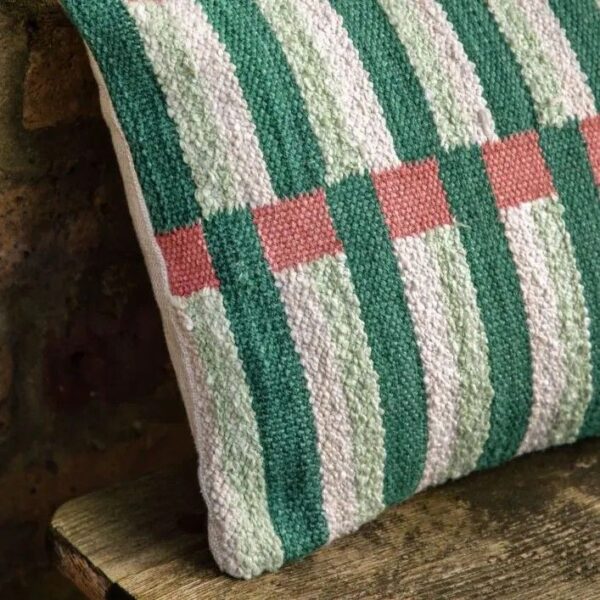 Maia Stripe Woven Cushion - Image 3