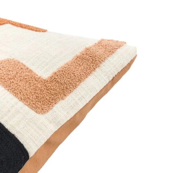 Arul Embroidered Cushion Nutmeg - Image 4