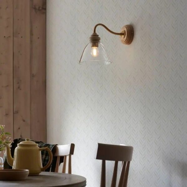 Cotswold 1 Wall Light Natural Ash - Image 2