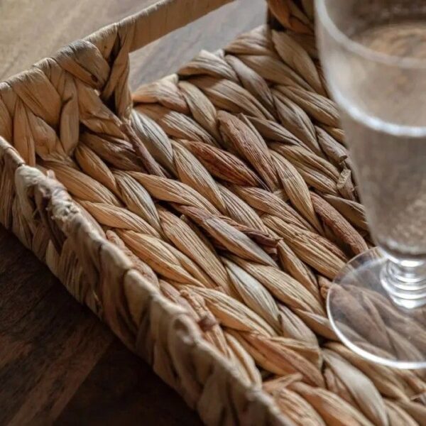 Alma Woven Rectangle Trays Natural Set of 2 - Image 4