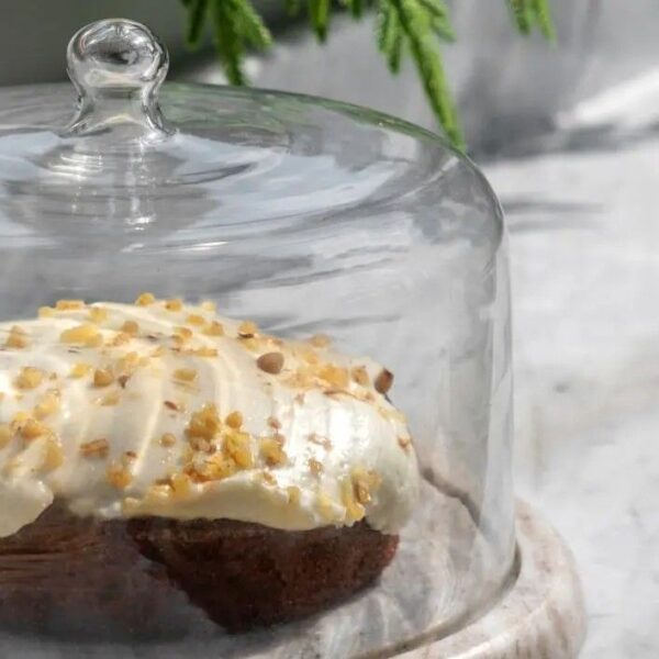 Novi Cake Dome Beige Marble - Image 4